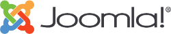 Joomla horizontal logo light background en